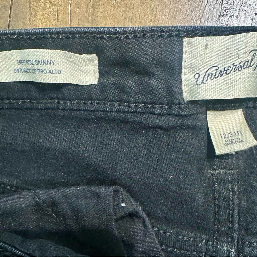 Universal Thread High Rise Skinny Jeans Bundle 2 Pairs Size 12 (31R)‎ - Picture 3 of 6